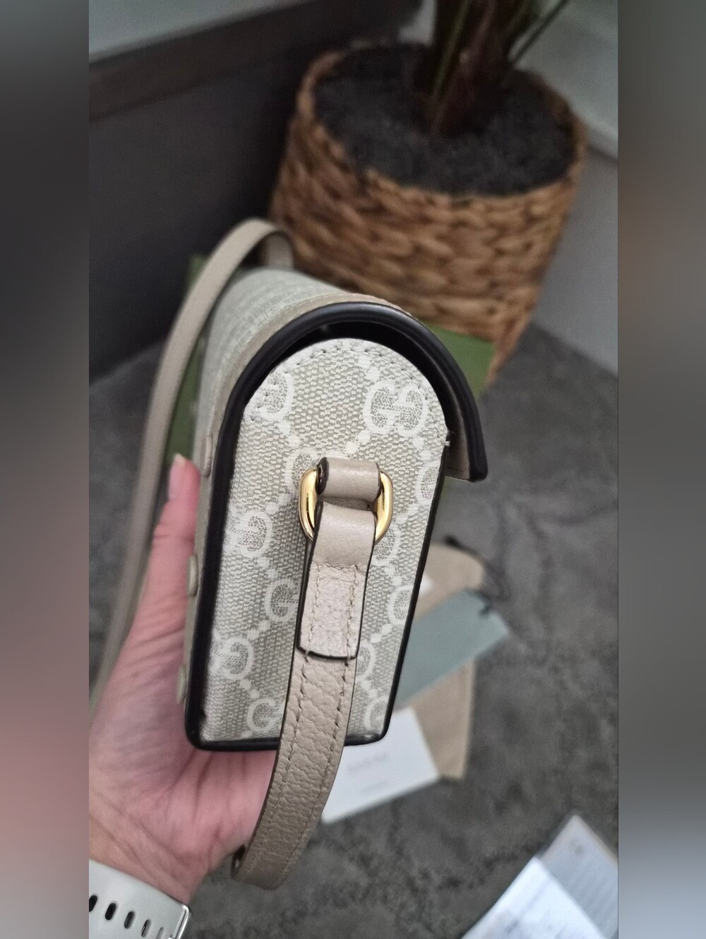 BRAND NEW Gucci Mini Horsebit 1955 Bag - Picture 7 of 8